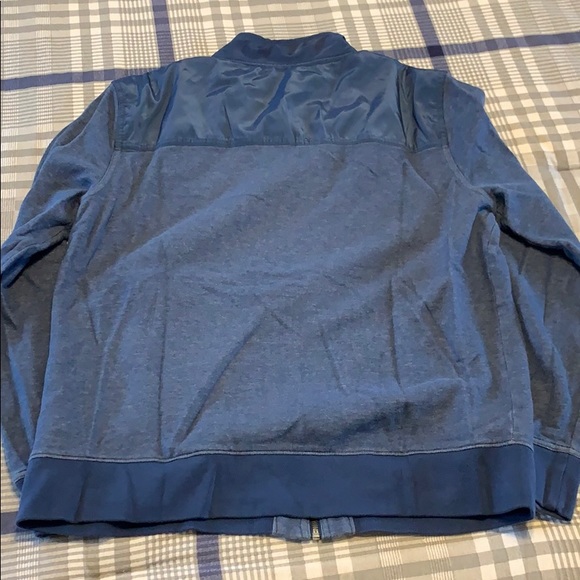 Banana Republic Zip Up Bomber Sweatshirt Size XL - Picture 2 of 2